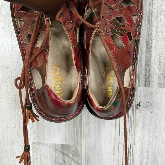 Alegria Valerie Southwestern Romance‎ Womens 9 US 39 EU Shoes Lace Sandals - Picture 5 of 12